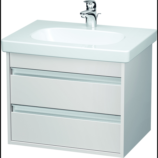 Duravit Ketho Wall-Mounted Vanity Unit Kt665001818 White Matt KT665001818